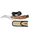Albainox mushroom knife with curved handle