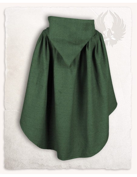 Short medieval cotton cape model...