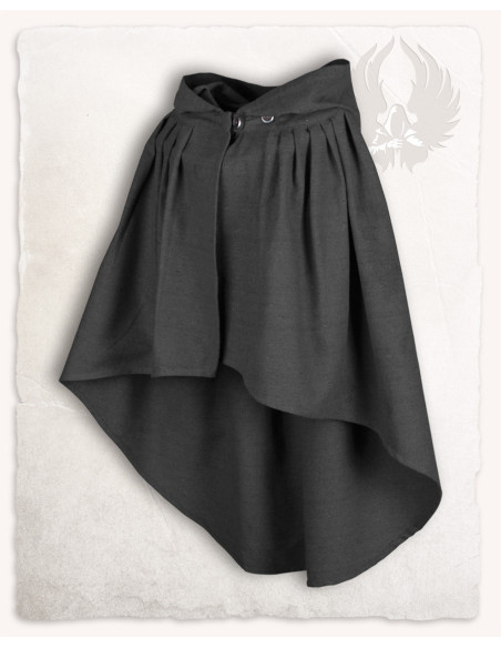 Short medieval cotton cloak model...