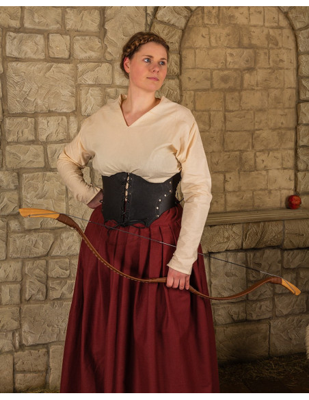 Medieval cotton skirt Anna model,... Medieval cotton skirt Anna model,...