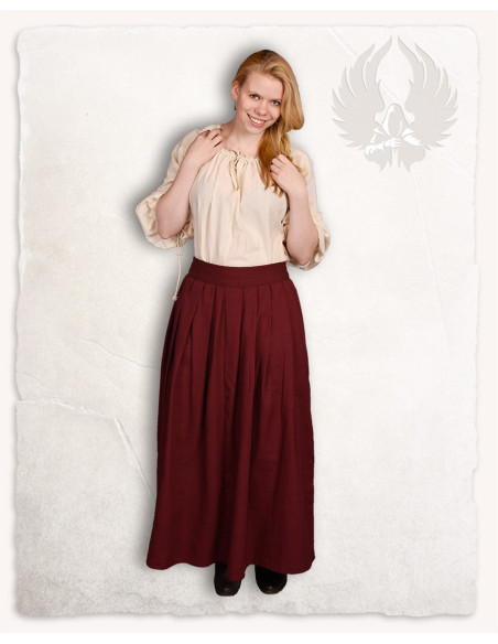 Medieval cotton skirt Anna model,... Medieval cotton skirt Anna model,...