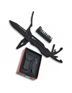 Tactical multipurpose knife, blade 8 cms.