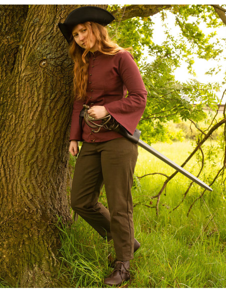 Kassandra model pirate blouse,...