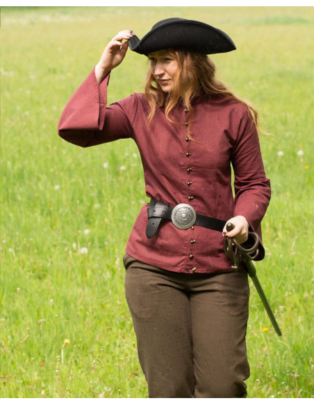Kassandra model pirate blouse,...