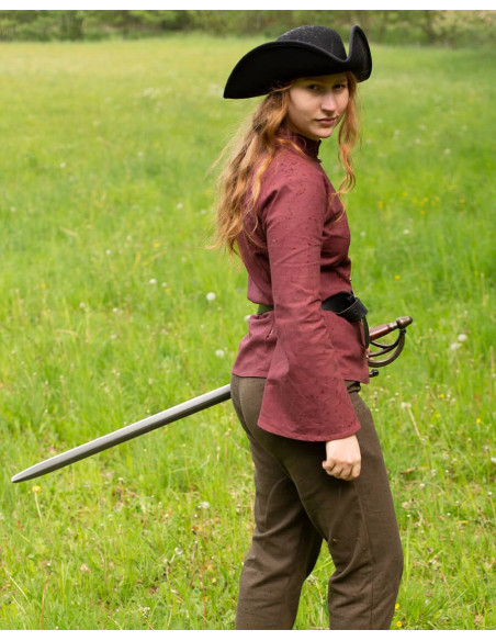 Kassandra model pirate blouse,...