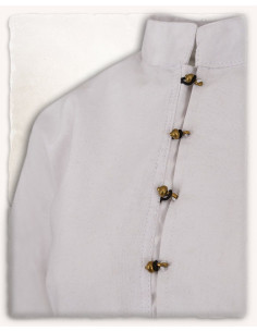 Kassandra model pirate blouse, white color 2