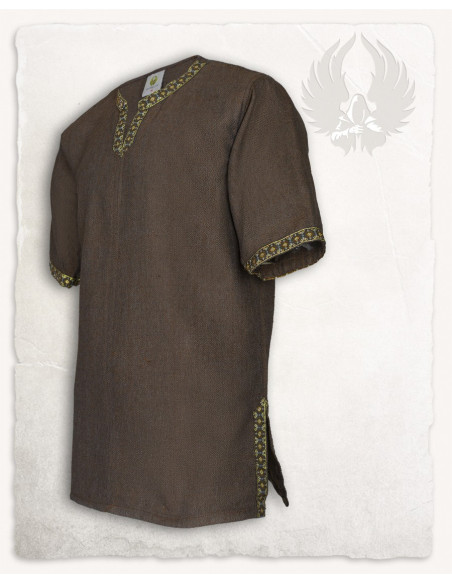 Medieval tunic herringbone pattern...