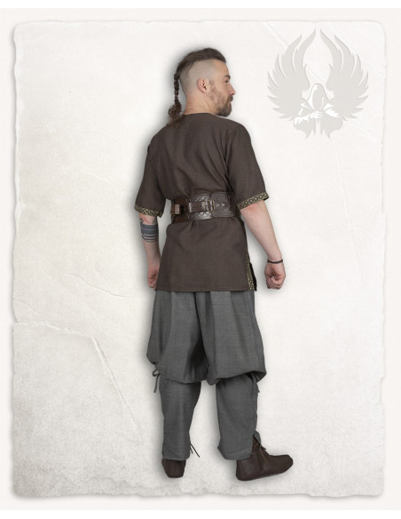 Medieval tunic herringbone pattern...