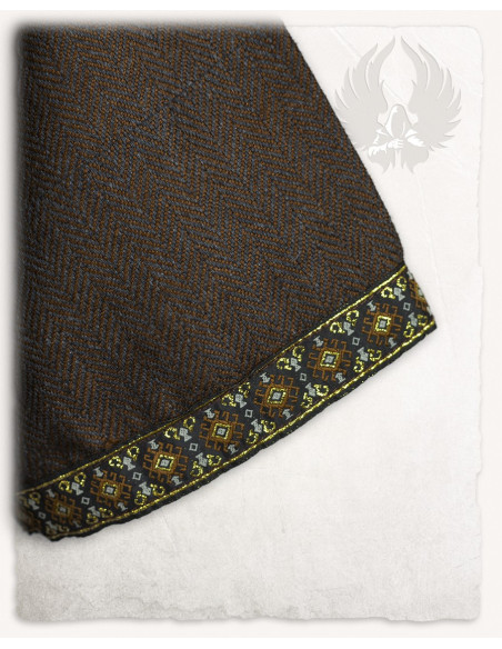 Medieval tunic herringbone pattern...