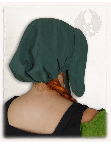 Medieval peasant bonnet model Greta,...