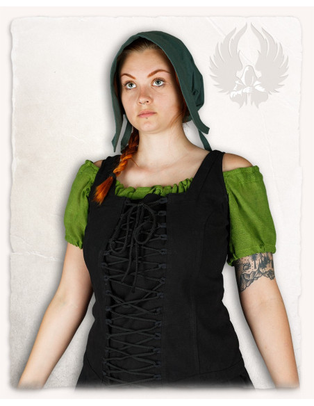 Medieval peasant bonnet model Greta,...