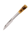 Taramundi Handmade Knife, straight tip, boxwood (17.5 cm.)