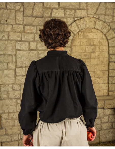 Medieval shirt with ties model...