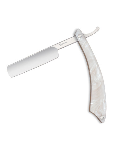 Barbera razor, mother-of-pearl imitation handle, 28.70 cm.