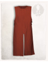Medieval cotton tunic model Carl, red color
