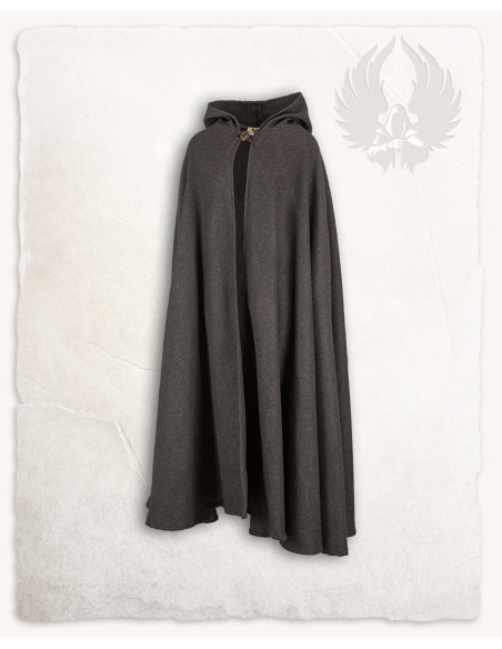 Medieval gray wool cape Gora model