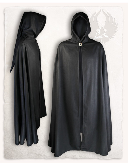Medieval gray wool cape Gora model