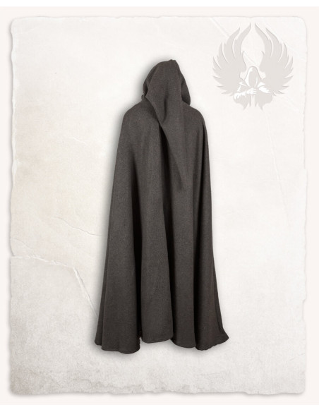 Medieval gray wool cape Gora model