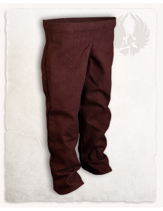Medieval brown cotton pants Niko model (128 cm.)