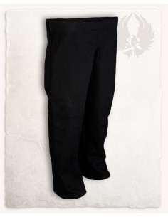 Medieval pants in black cotton Niko model (128 cm.)