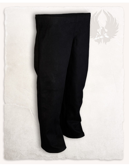 Medieval pants in black cotton Niko... Medieval pants in black cotton Niko...