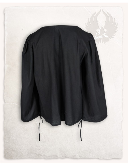 Medieval shirt model Rafael, black...