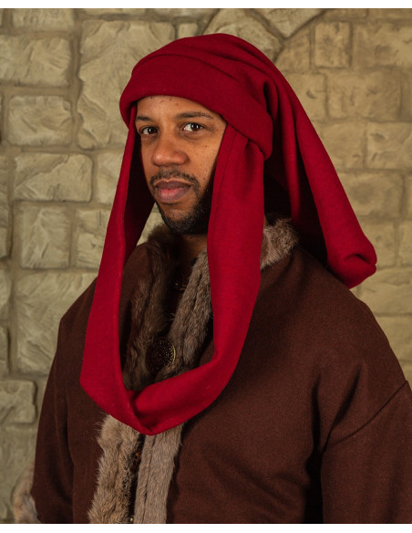 Medieval Rafael unisex cap in wool,...