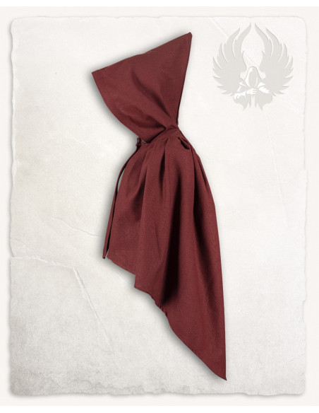 Short medieval cotton cape model...