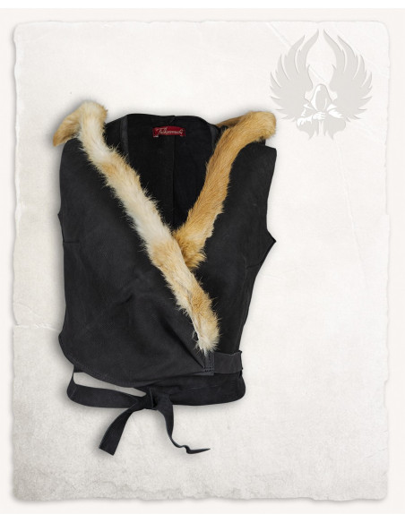 Medieval woman's top with hood model...