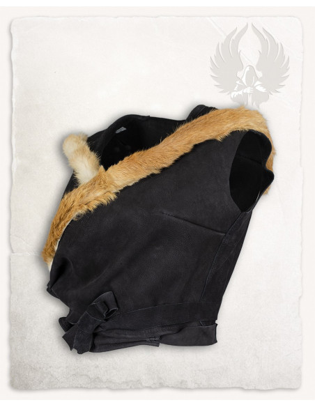 Medieval woman's top with hood model...