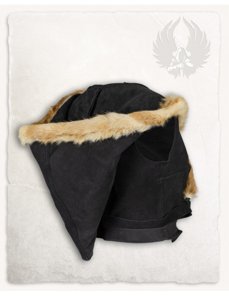 Medieval woman's top with hood model...