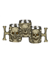 Mug three skulls, decorative (1 unit)