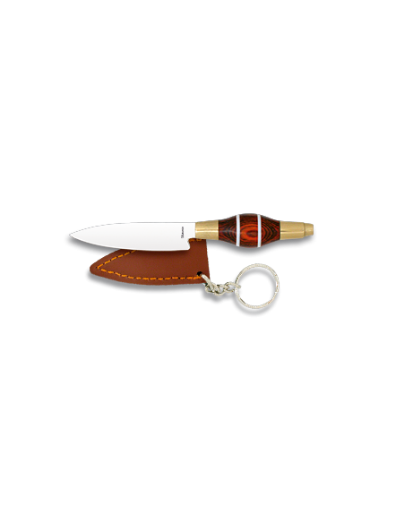 Canario key ring knife, stamina wood...