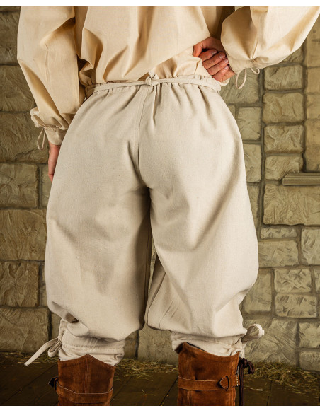 Medieval cotton pants Ketill model,...