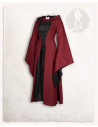 Burgundy-black medieval dress model Ophelia