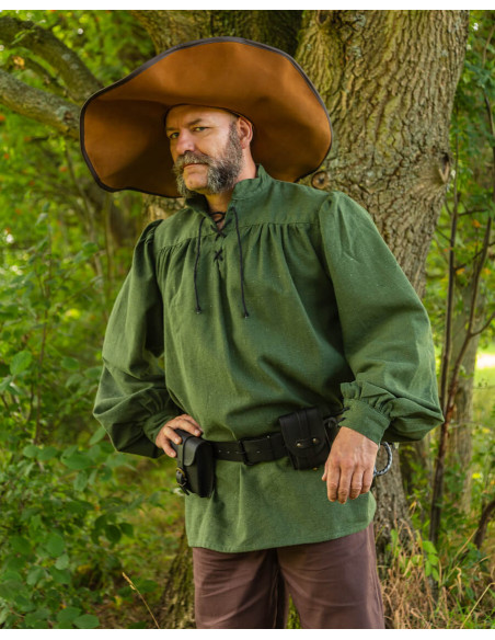 Medieval shirt with ties model...