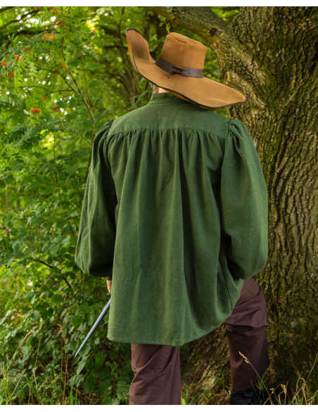 Medieval shirt with ties model...