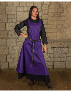 Medieval dress lady Juliana, lilac color