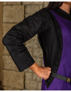 Medieval dress lady Juliana, lilac color 2