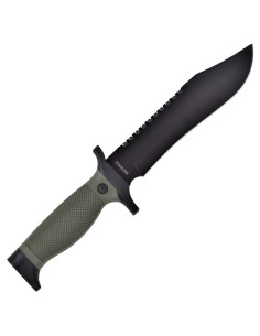 SCK hunting knife stainless steel blade. with saw (30.5 cm.) 2