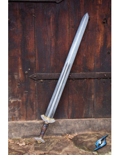 Viking sword of the Lord of War in latex (85cm.)