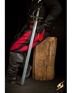 Rillet model latex rapier sword with ivory white hilt (LARP)