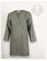 Anthracite gray crossed medieval tunic, Shapur model