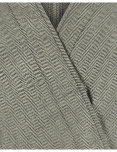 Anthracite gray crossed medieval tunic, Shapur model 2