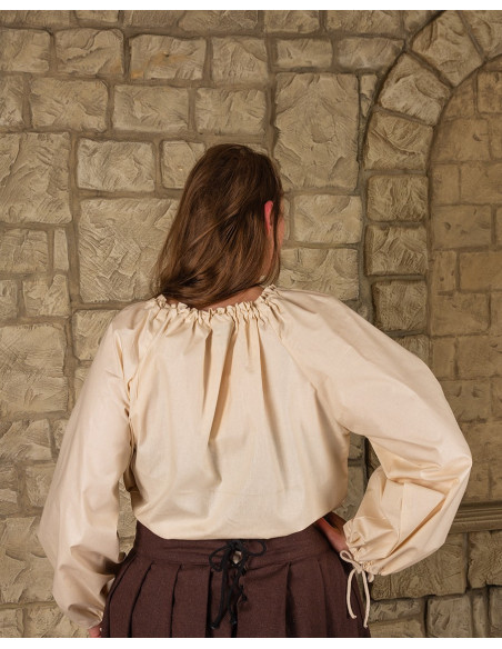 Medieval blouse in natural white... Medieval blouse in natural white...