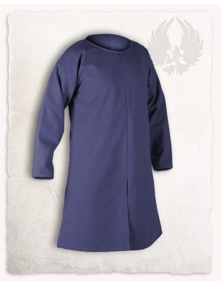 Medieval blue cotton tunic model Gadaric
