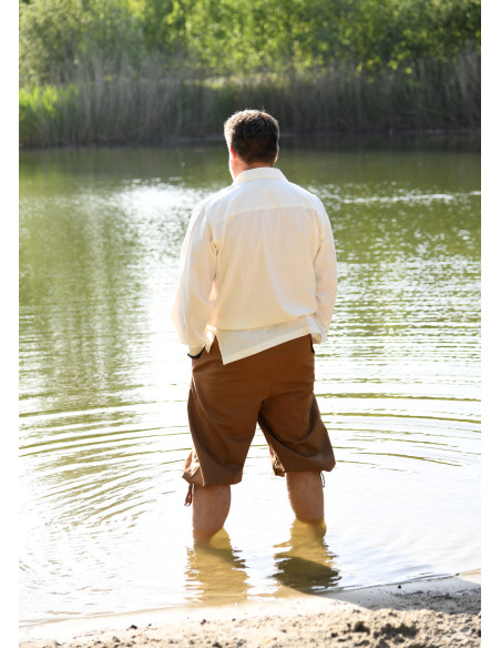 Capri pants with laces Jonte model,...