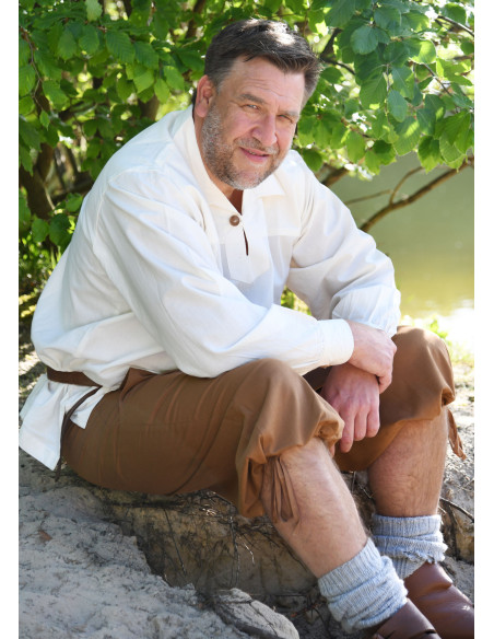 Capri pants with laces Jonte model,...