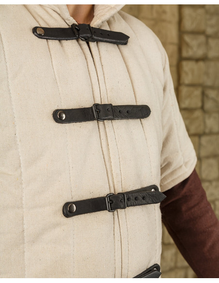 Long medieval gambeson Leopold model,...