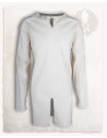 Medieval tunic in cream cotton Wolfram model